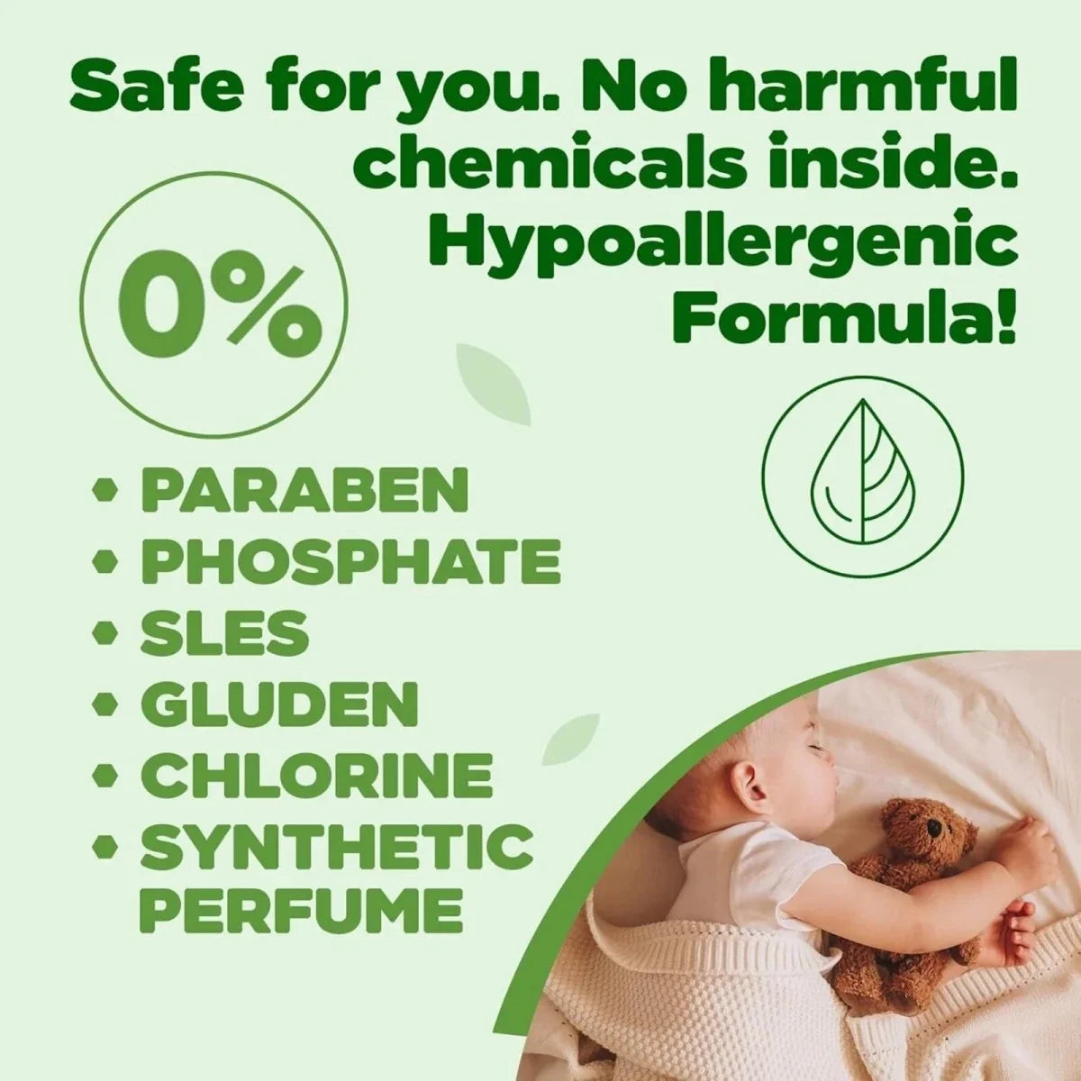 Just Green Organic Baby Laundry Liquid 1500ml