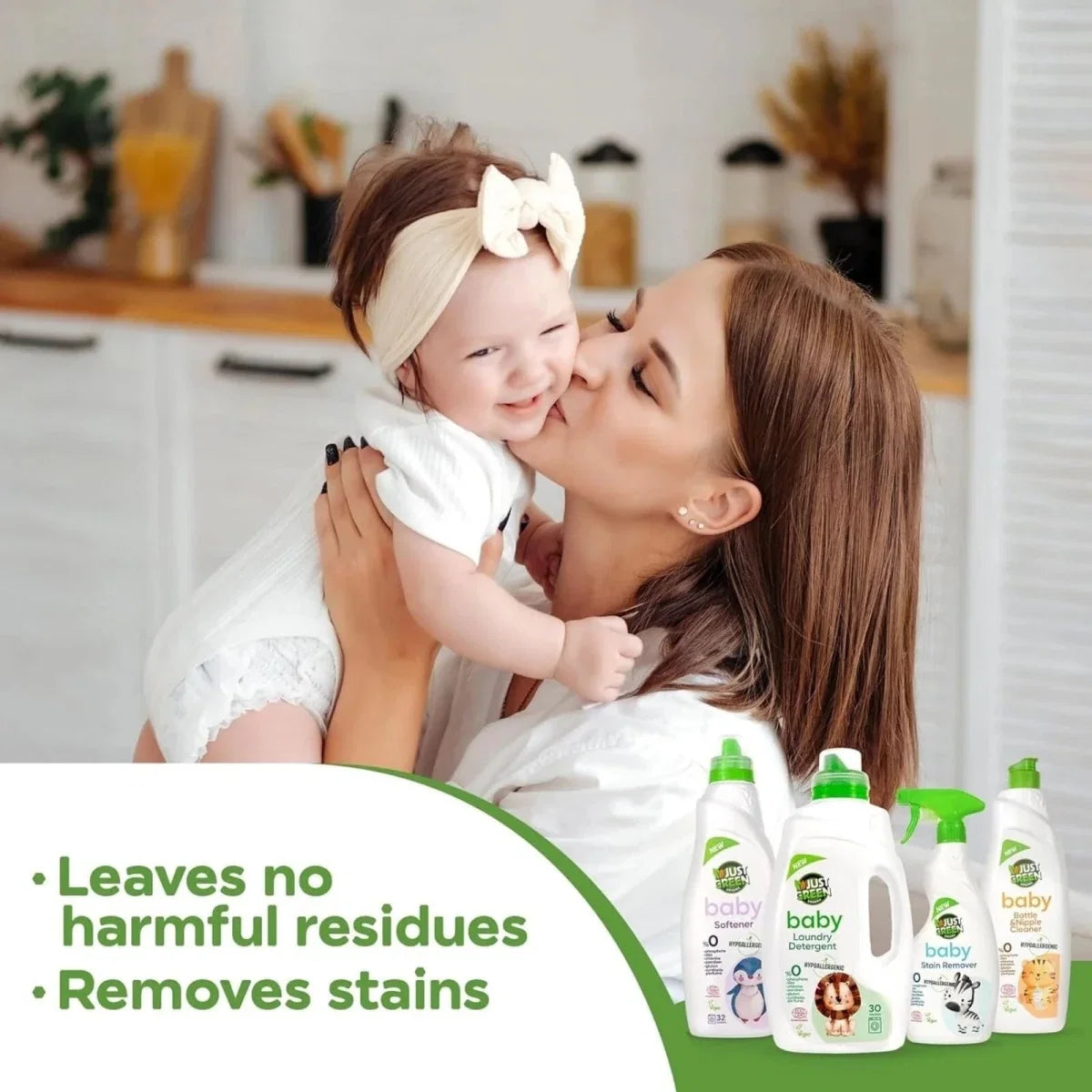 Just Green Organic Baby Laundry Liquid 1500ml