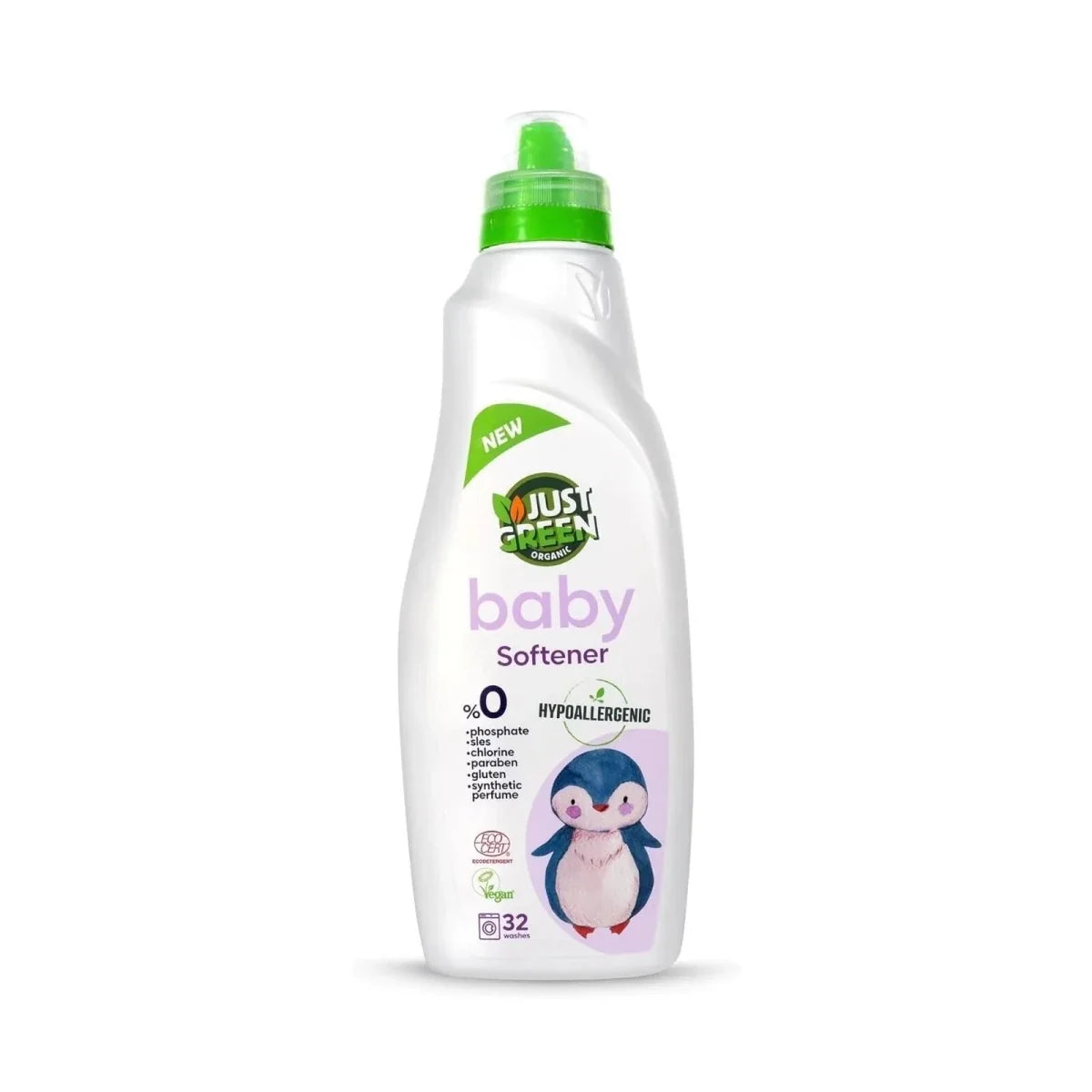 Just Green Organic Baby Laundry Softener 1000ml