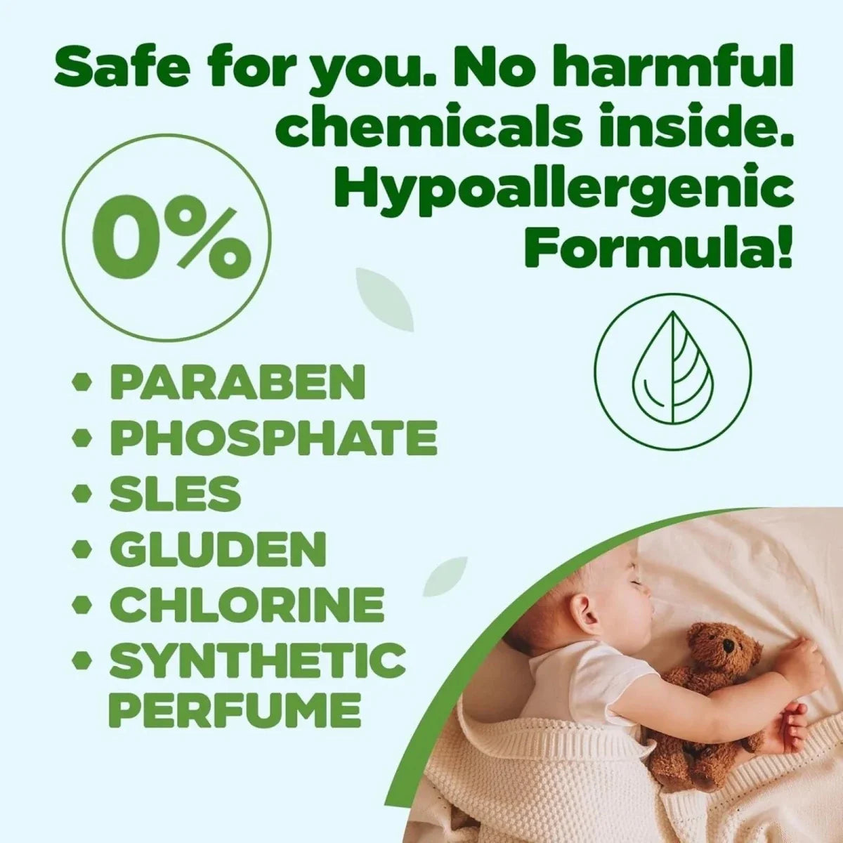 Just Green Organic Baby Stain Remover 500ml