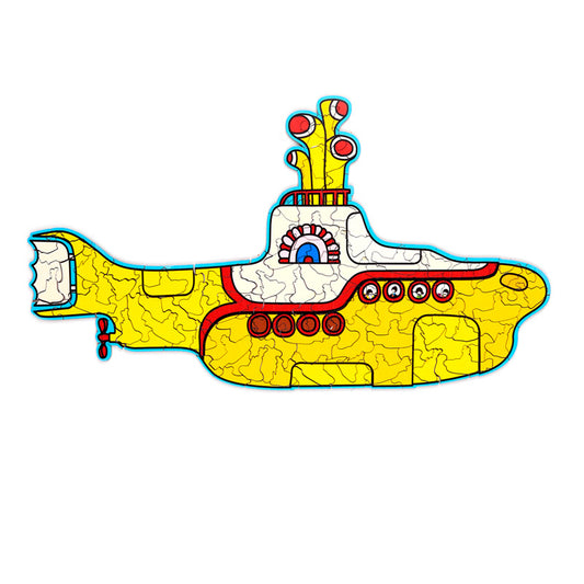 130pc Wooden Jigsaw Puzzle - The Beatles Yellow Submarine