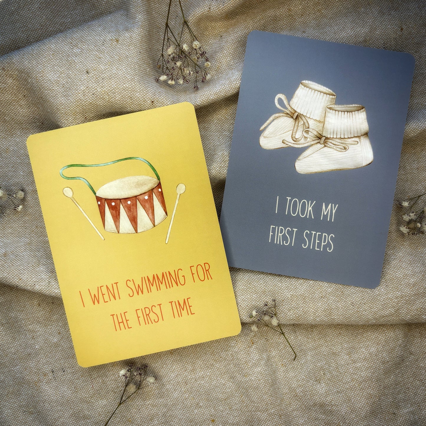 Baby Milestone Cards