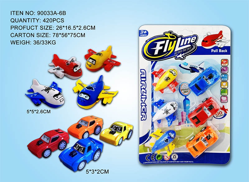 Pull back car