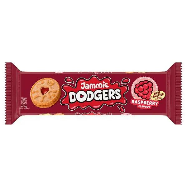 Jammie Dodgers Raspberry Flavour 140g (Case of 18)