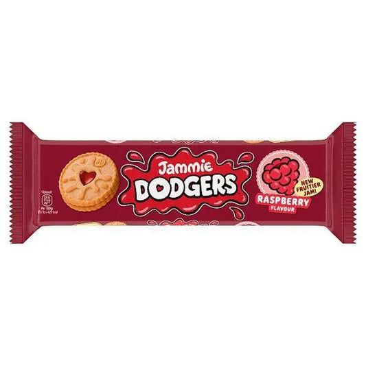 Jammie Dodgers Raspberry Flavour 140g (Case of 18)