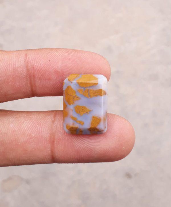 15.4ct Jasper - Gold Jasper Cabochon - Yellow Jasper - 22 x 15mm