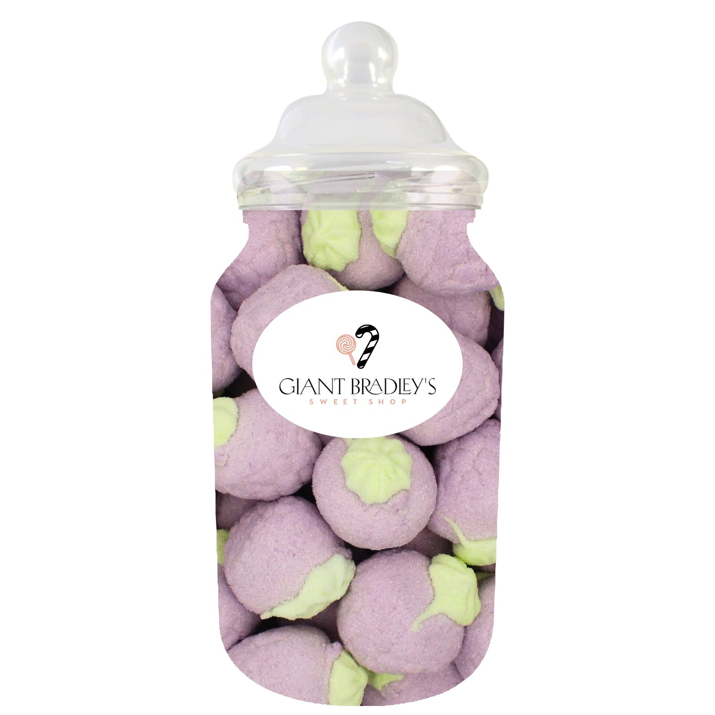 Jelly Filled Blackberry Marshmallows