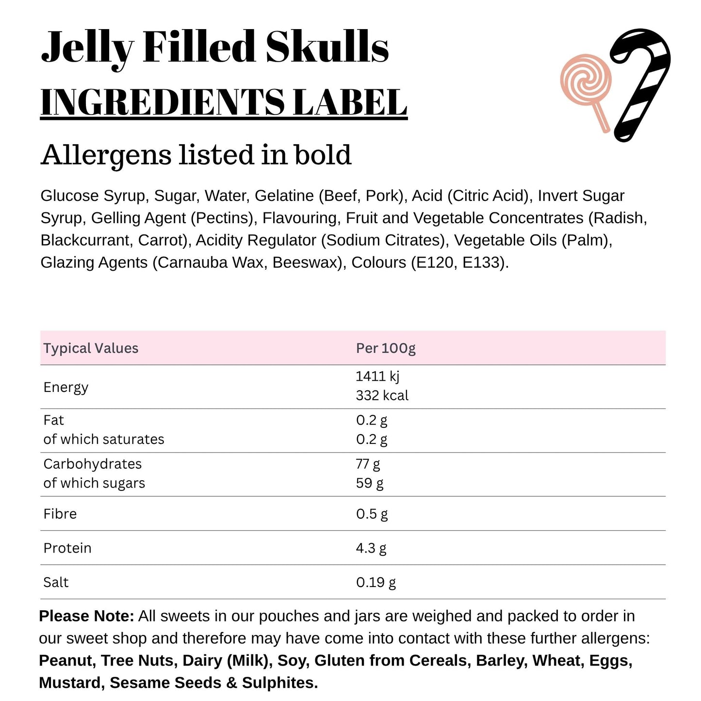 Jelly Filled Skulls