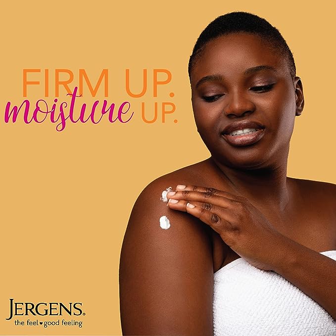 Jergens Skin Firming 24-Hour Moisturizer for Visibly Firmer, Toned Skin 496ml/16.77 oz