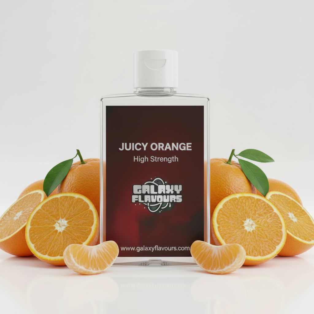 Juicy Orange Food Flavouring Concentrate – Professional High Strength – 100ml