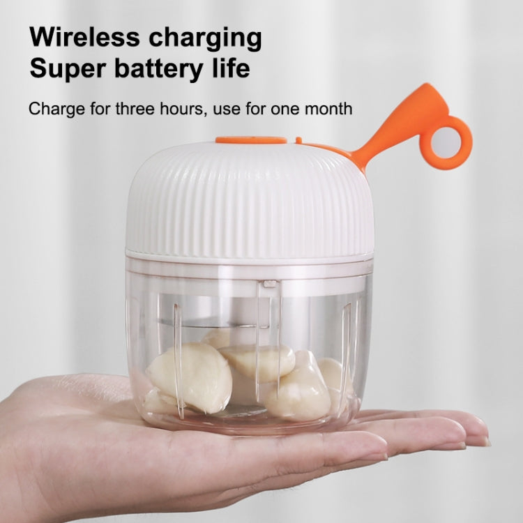 REMAX SL-BM03 Rechew Series Wireless Electric Garlic Stirrer Cordless Portable Food Processor (Green)