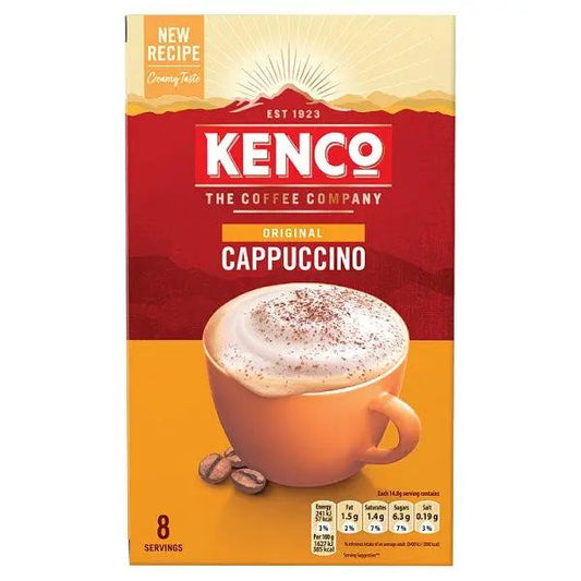 KENCO Original Cappuccino 8 x 14.8g (Cas eof 5)
