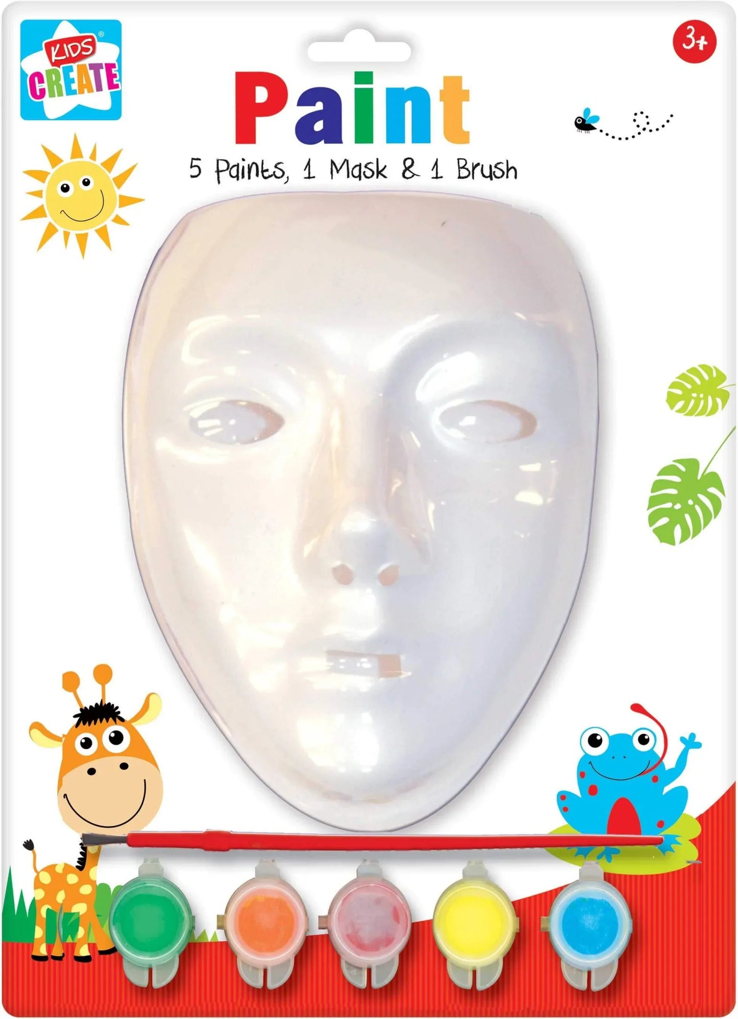 Kids Create Paint Your Own Mask, New