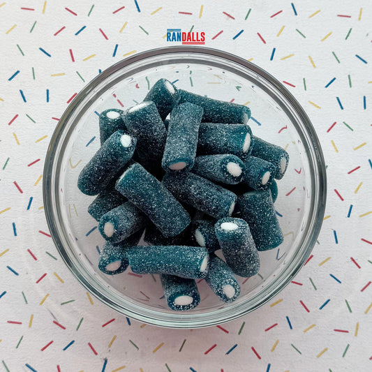 KINGSWAY FIZZY BLUE RASPBERRY PENCIL BITES - 100g