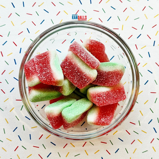 KINGSWAY FIZZY WATERMELON SLICES - 100g