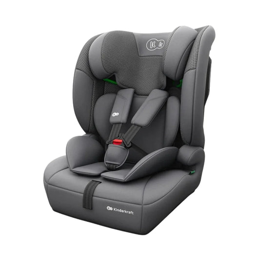 Kinderkraft Comfort Up 2 Plus Group 1/2/3 i-Size Car Seat - Grey