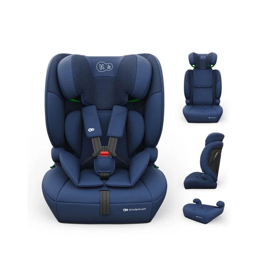 Kinderkraft Comfort Up 2 Plus Group 1/2/3 i-Size Car Seat - Navy