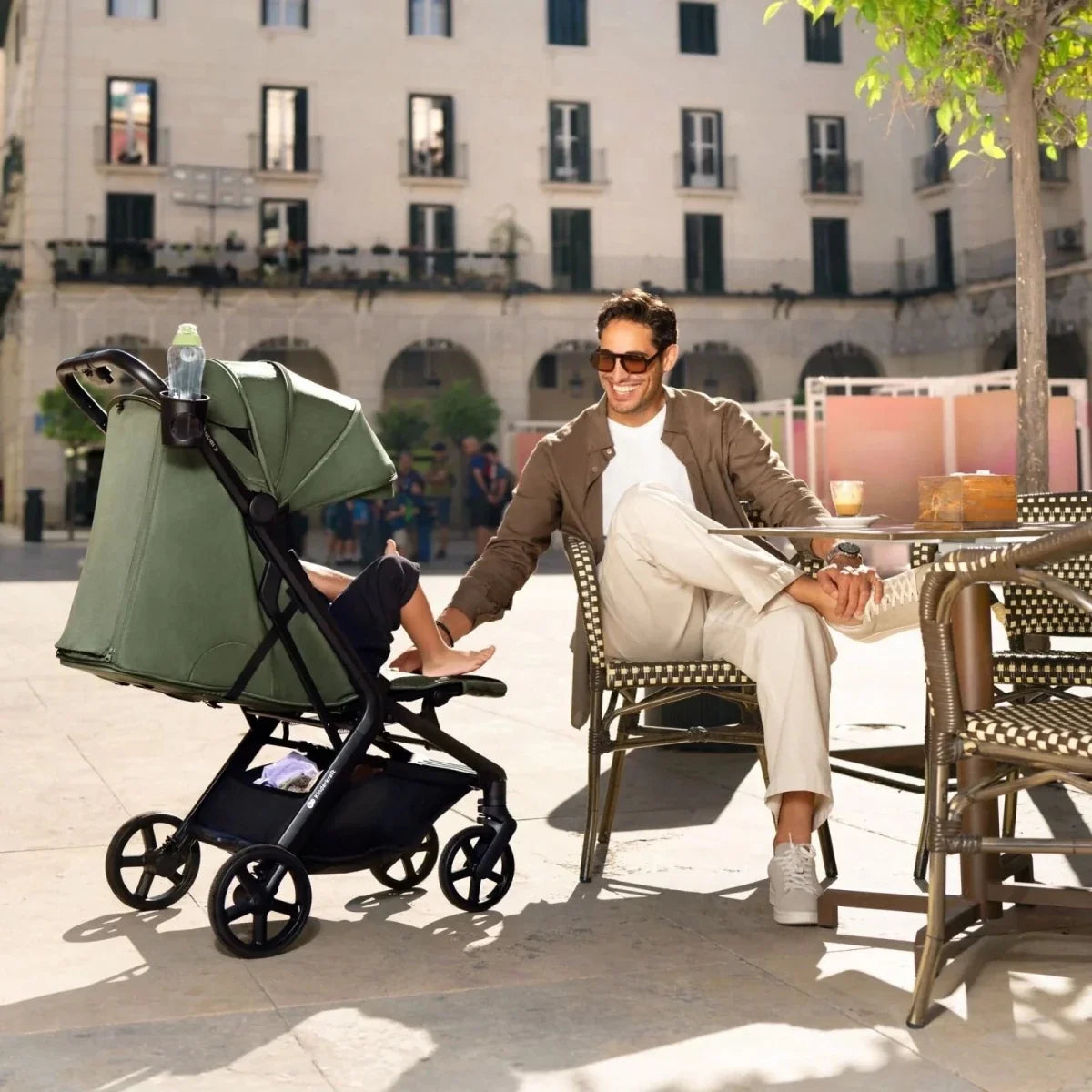 Kinderkraft Nubi 3 Stroller - Sandy Beige