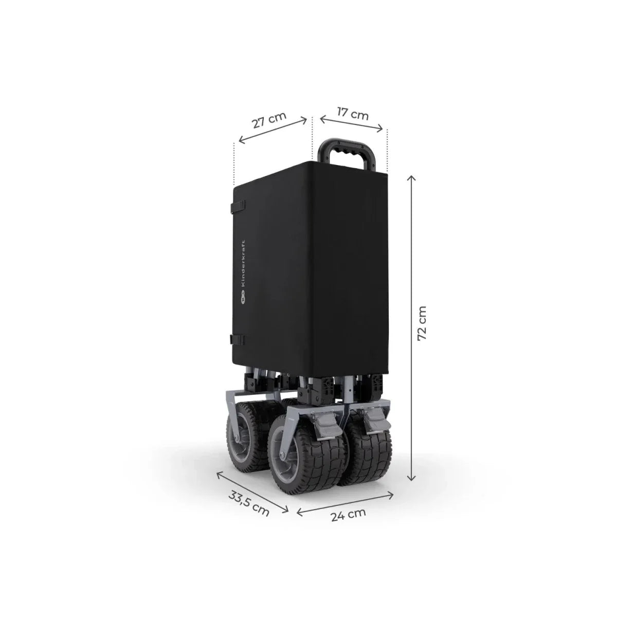 Kinderkraft Rollster Wagon - Mystic Black