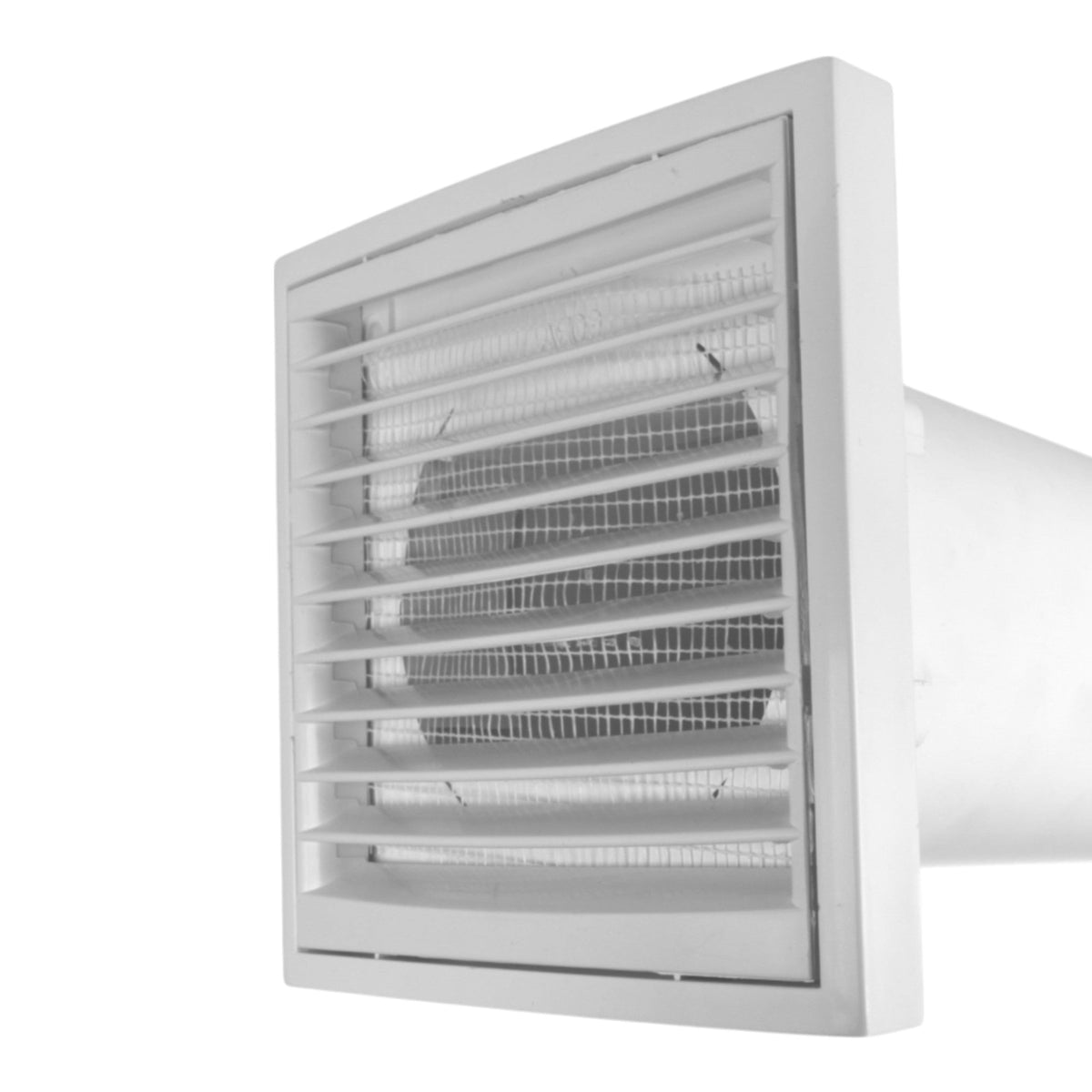 Through Wall Ventilation Kit Louvre Vent VC-KR0153 with Brown External Vent
