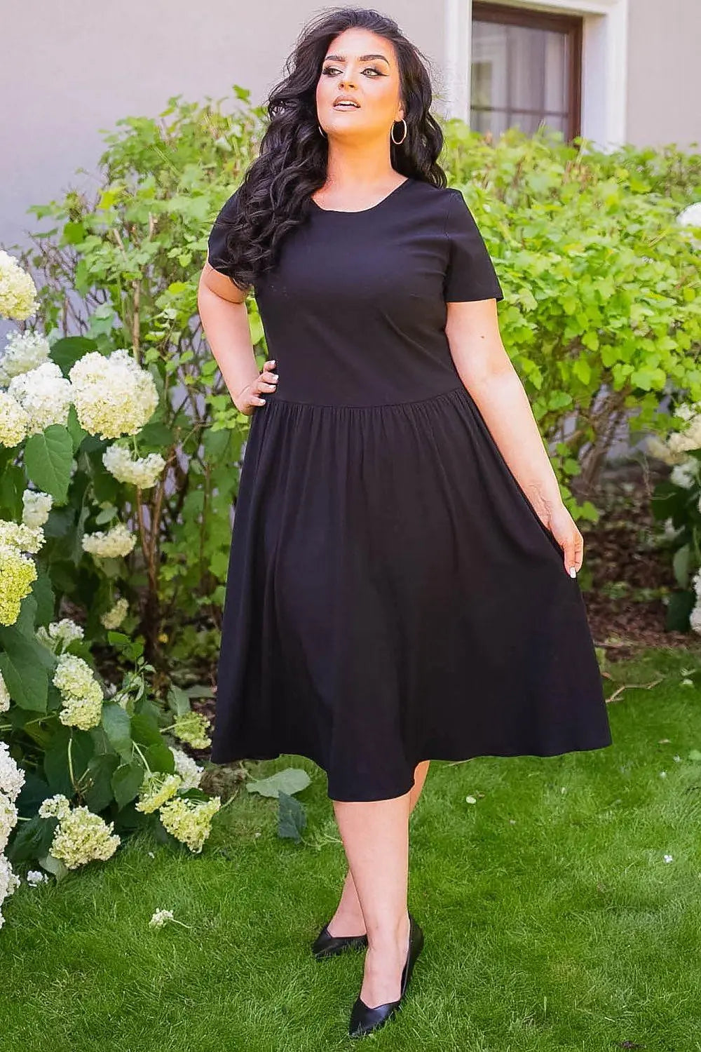 Karko beautiful airy flared maria dress