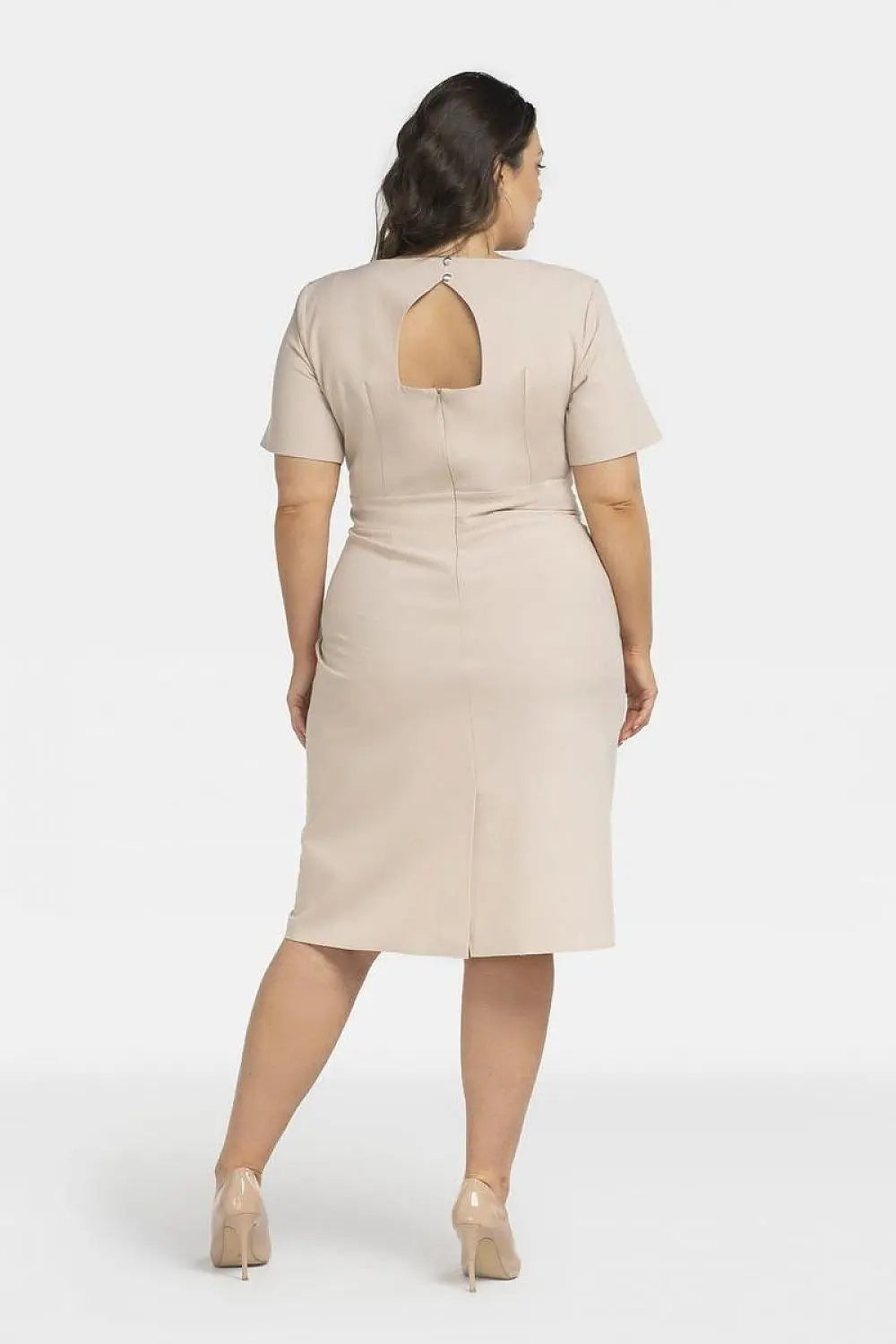 Karko classic and subtle extravagance pencil dress
