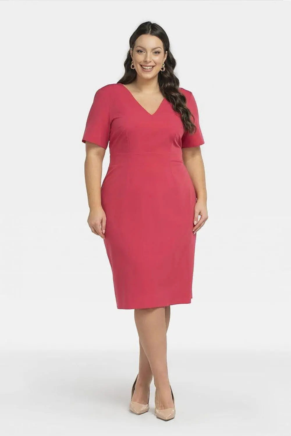 Karko classic and subtle extravagance pencil dress