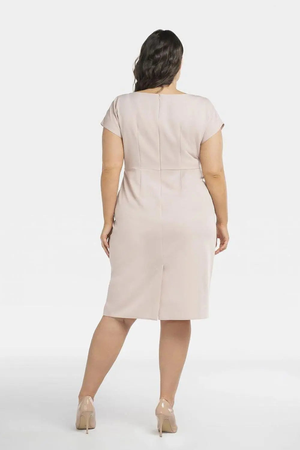 Karko elegant pencil-cut otto dress