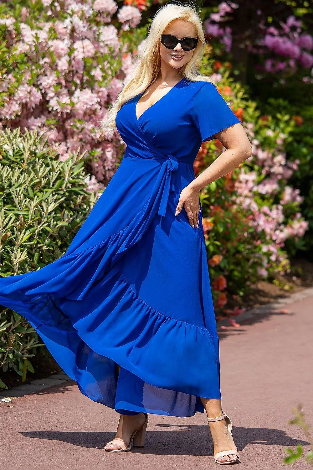 Karko grace romantic maxi length dress