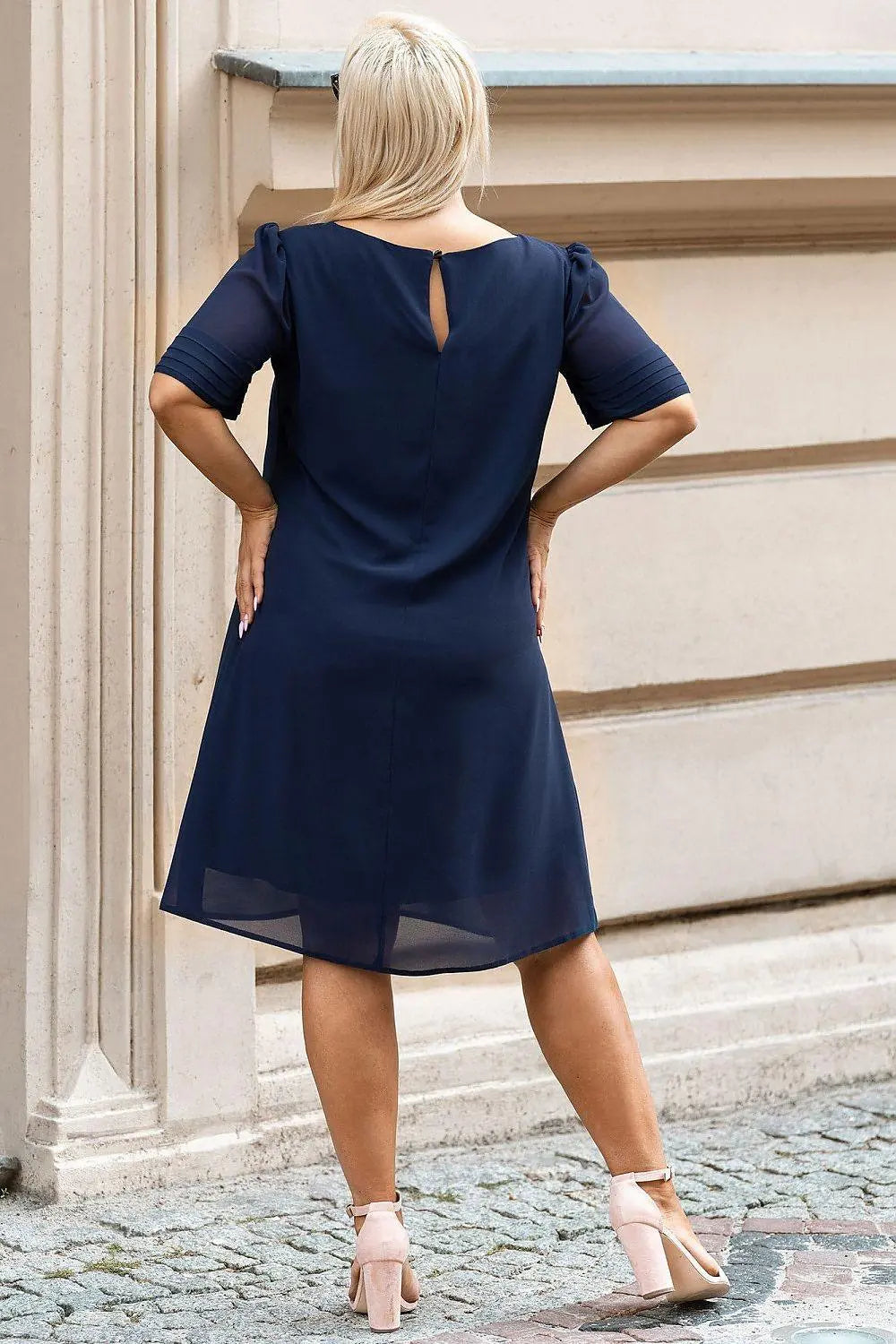 Karko modesty and romantic nila dress