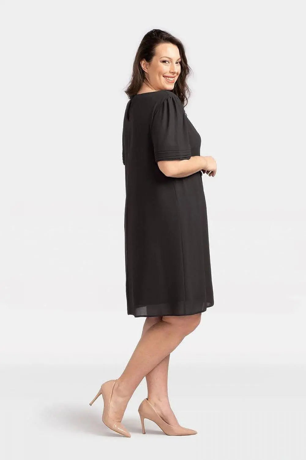 Karko modesty and romantic nila dress
