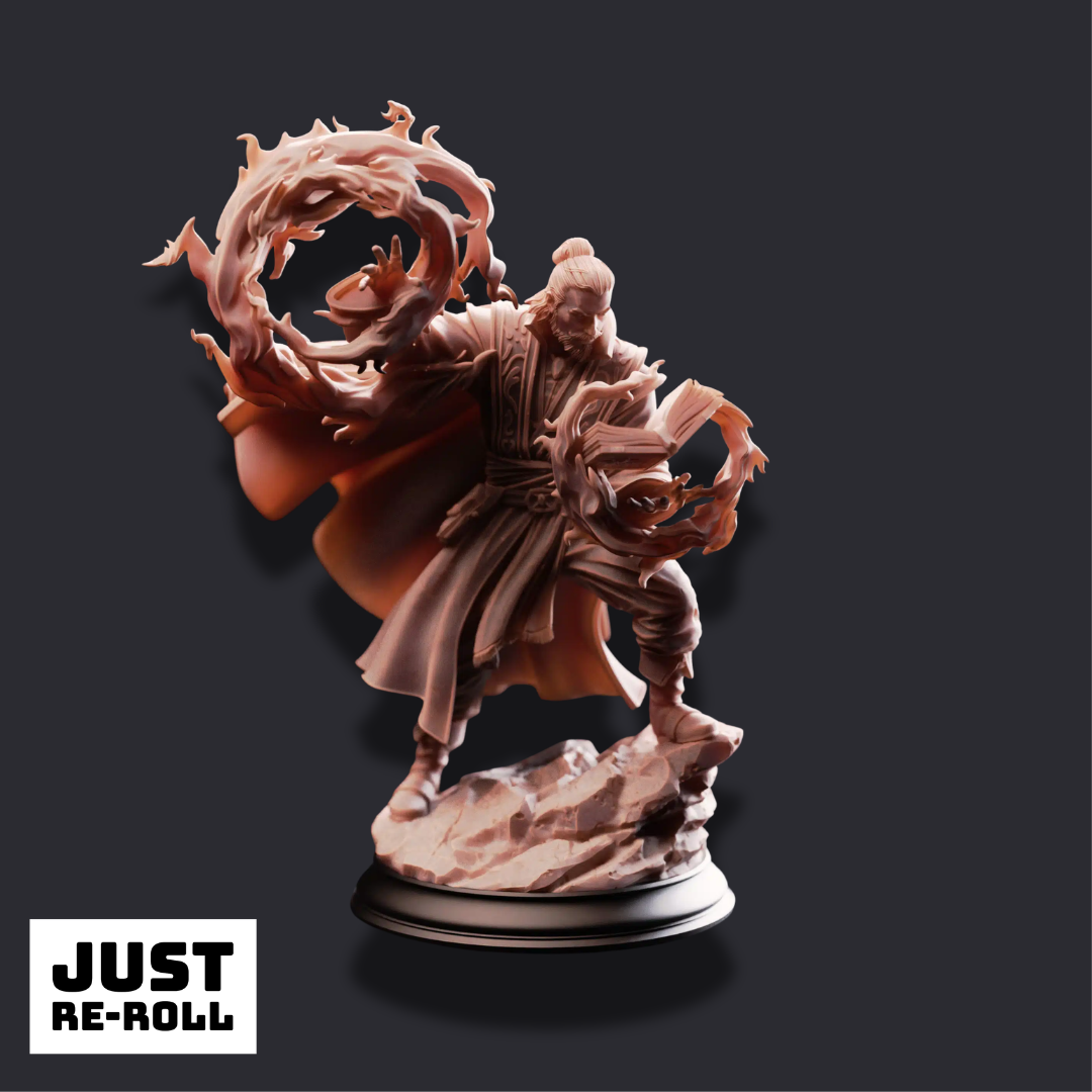 Bastion of the Wandering Mage Complete Miniatures - DnD 3D Miniatures