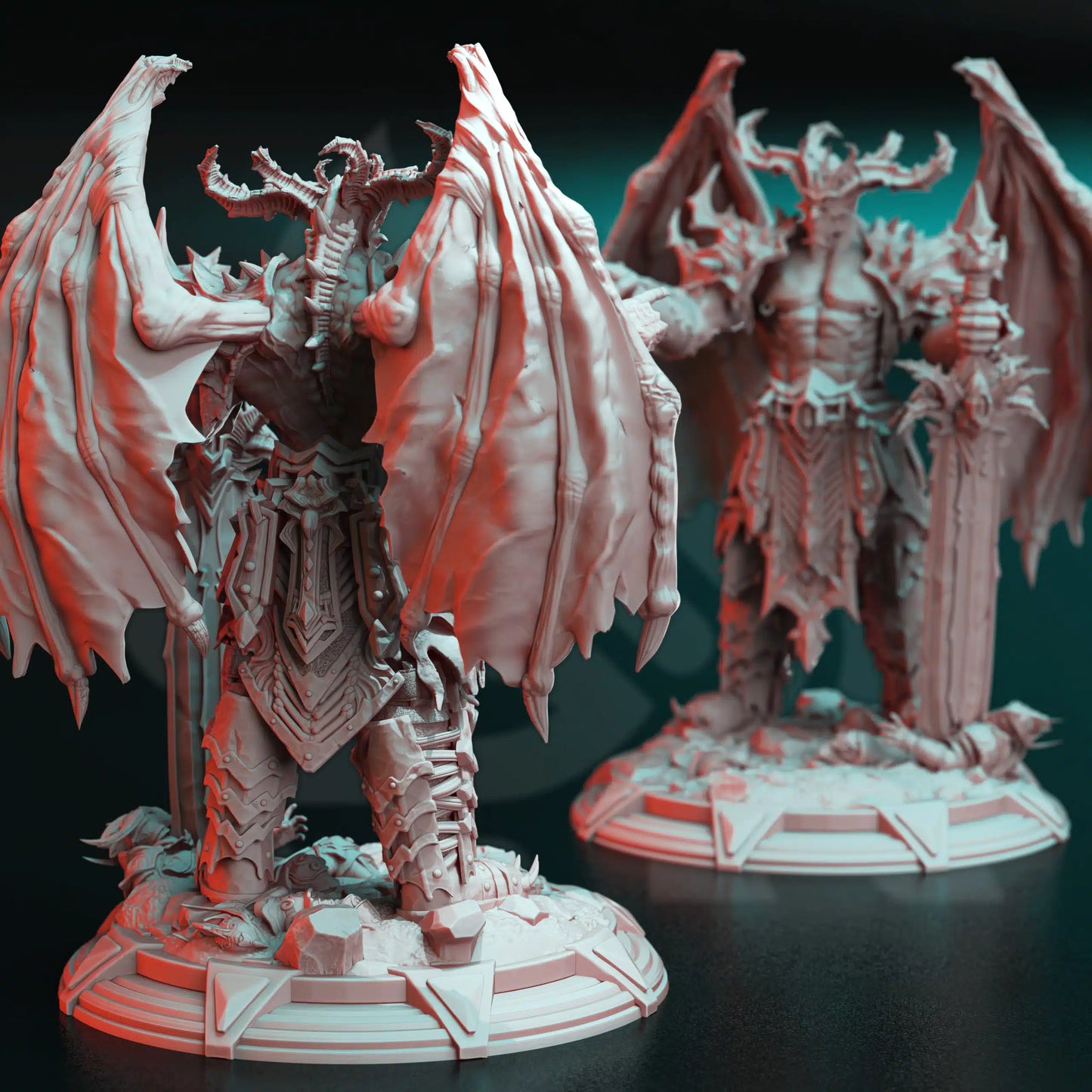 Kavaramon – Arch Devil of the Sixth Reverie - 3D Printed Monster Miniature