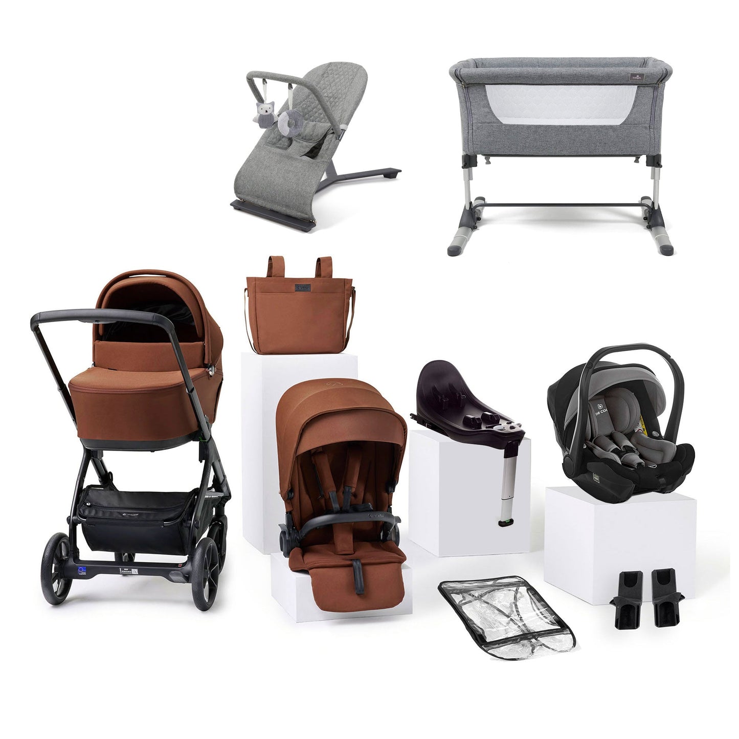 Jane Keep Trio Travel Carrier Travel System + Nursery Bundle