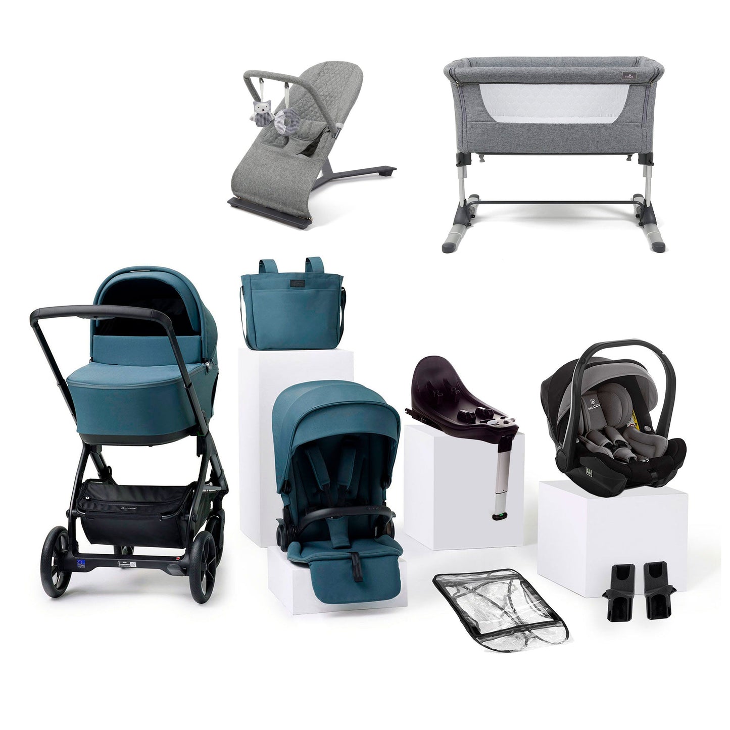 Jane Keep Trio Travel Carrier Travel System + Nursery Bundle
