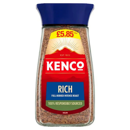 Kenco Rich Instant Coffee 100g (Case of 6)