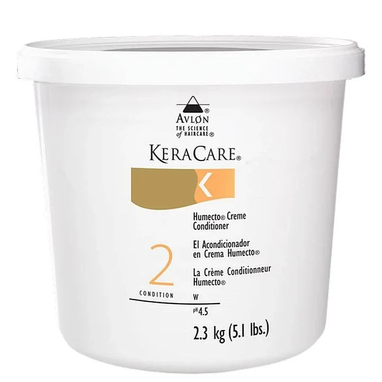Keracare Humecto Creme Conditioner 81 oz / 2300 gm - Deep Hydration for Dry, Brittle Hair