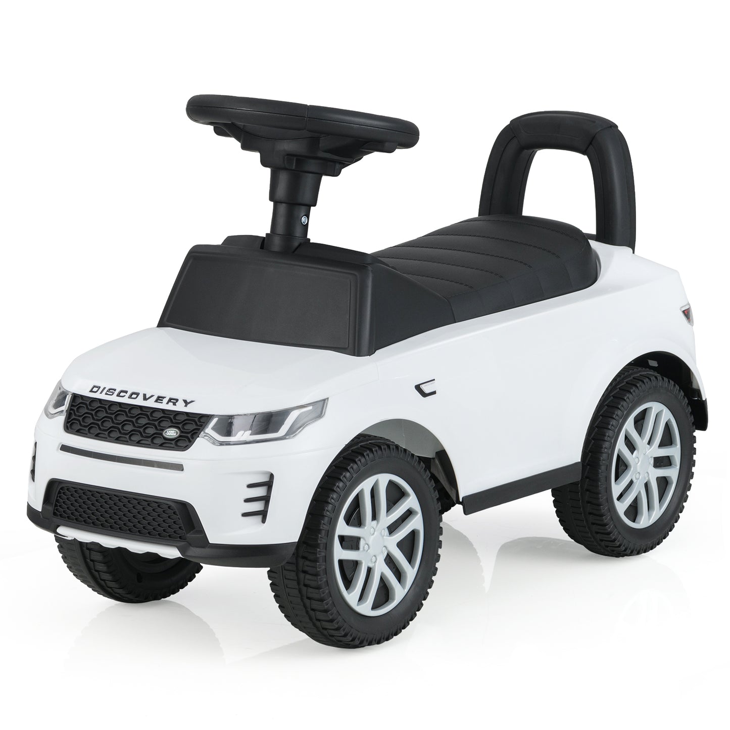 Kids Ride On Push Car Foot-to-Floor Walking Sliding Toy Car-Black