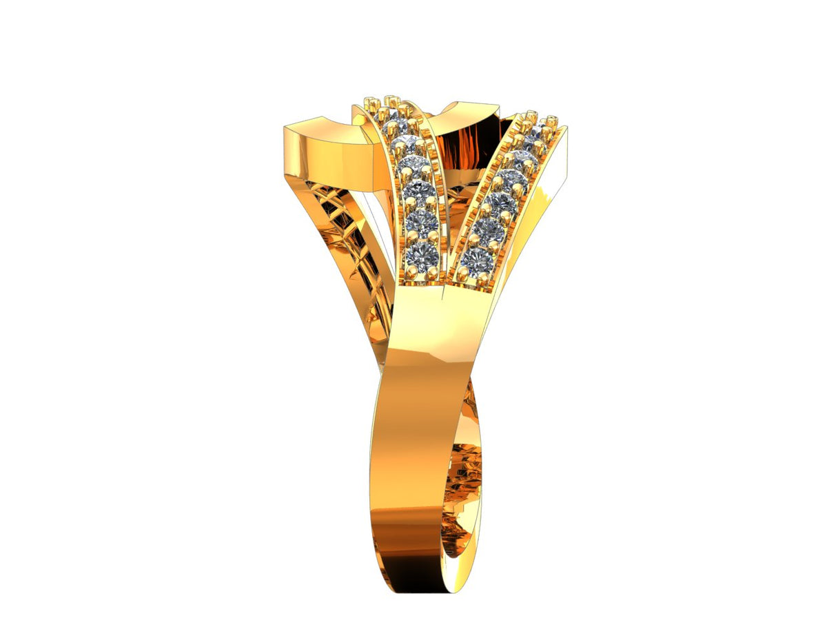 Love Knot Diamond Ring