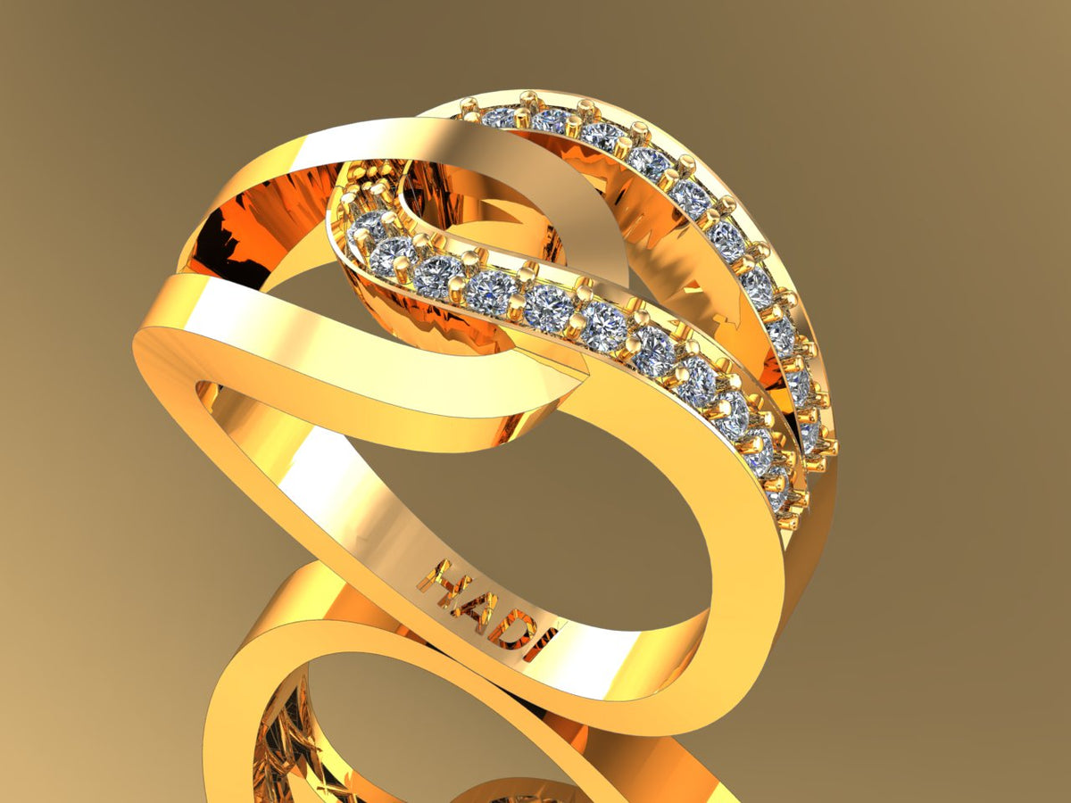Love Knot Diamond Ring