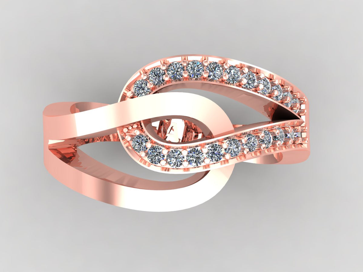 Love Knot Diamond Ring