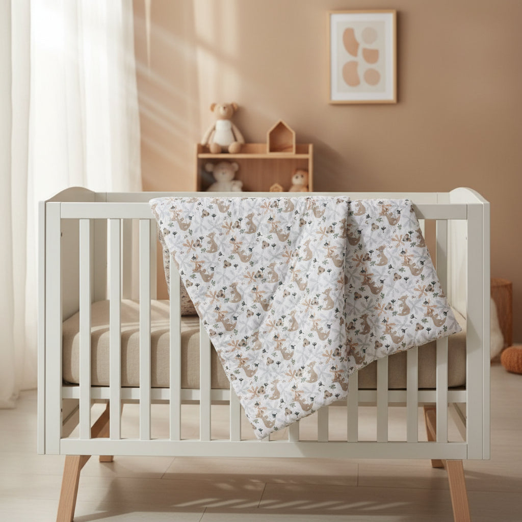 Koalaroo Organic Cotton Junior All-in-One 4.0 Tog Quilt Bedding Set