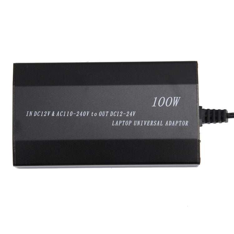 Laptop Notebook Power 100W Universal Charger with Car Charger & AC Power Adapter & 8 Power Adapters & 1 USB Port for Samsung, Sony, Asus, Acer, IBM, HP, DELL, UK Plug, UK Plug, AU Plug, EU Plug