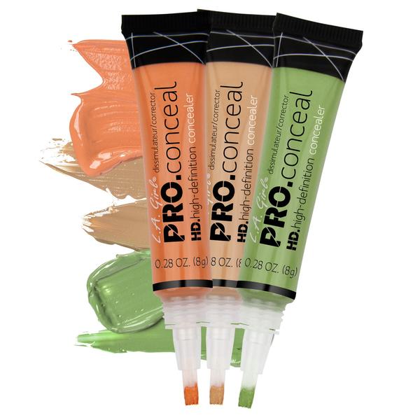 LA Girl HD Pro Conceal: Crease-Resistant Brightening Concealer for a Flawless Finish 8g