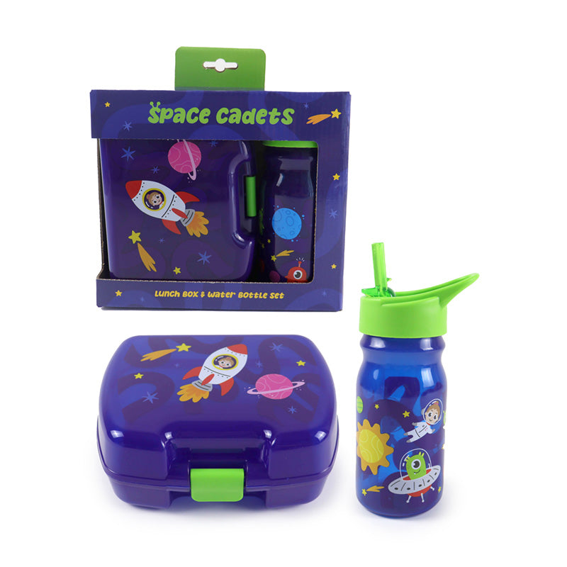 Space Cadet Lunch Box & Water Bottle Set