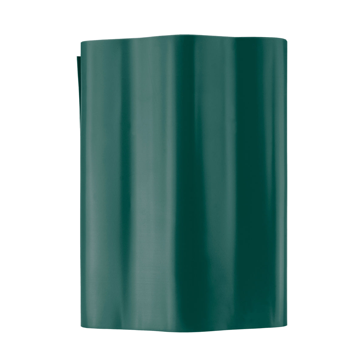 Wavy Plastic Garden Lawn Edging, H=20CM, L=9M, Green