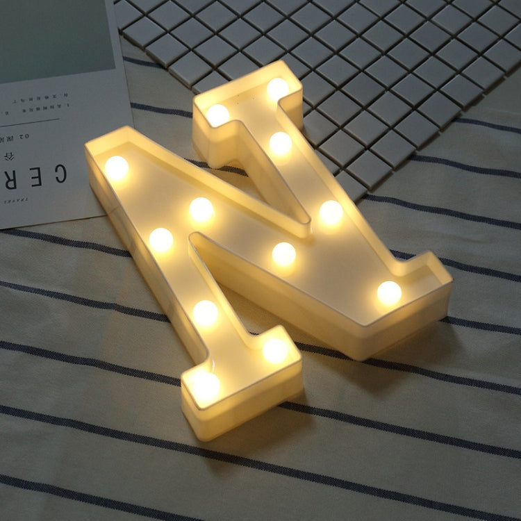 Dry Battery Powered Warm White Standing Hanging LED Holiday Light, N, A, O, B, C, P, D, Q, E, R, F, G, T, U, I, V, J, W, K, X, L, Z, M
