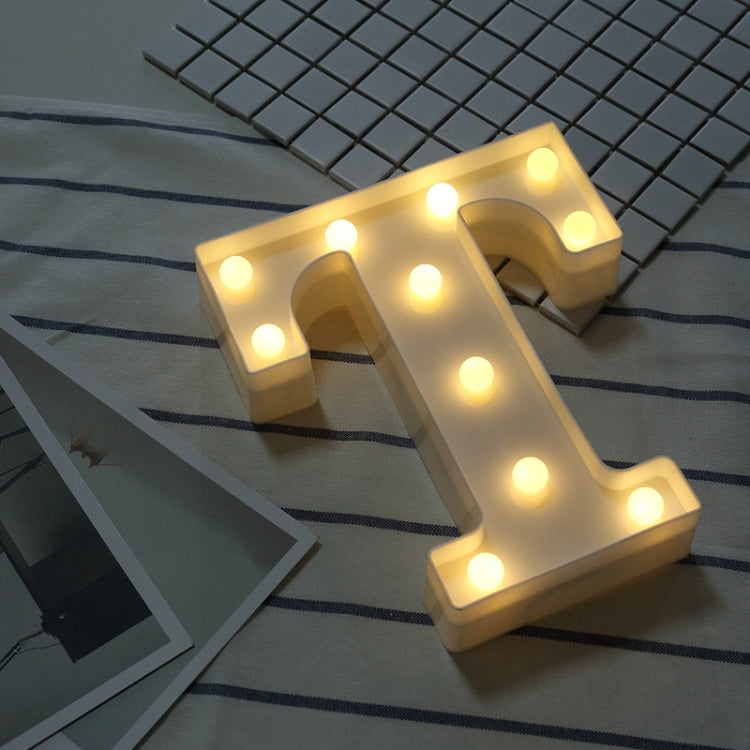 Dry Battery Powered Warm White Standing Hanging LED Holiday Light, N, A, O, B, C, P, D, Q, E, R, F, G, T, U, I, V, J, W, K, X, L, Z, M