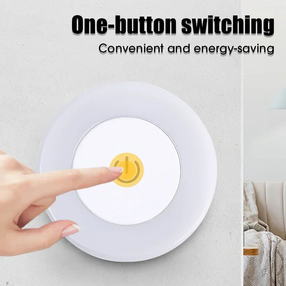 LED Portable USB Rechargeable Night Light - Bedroom & Living Room Lamp, Home Ambient Lighting