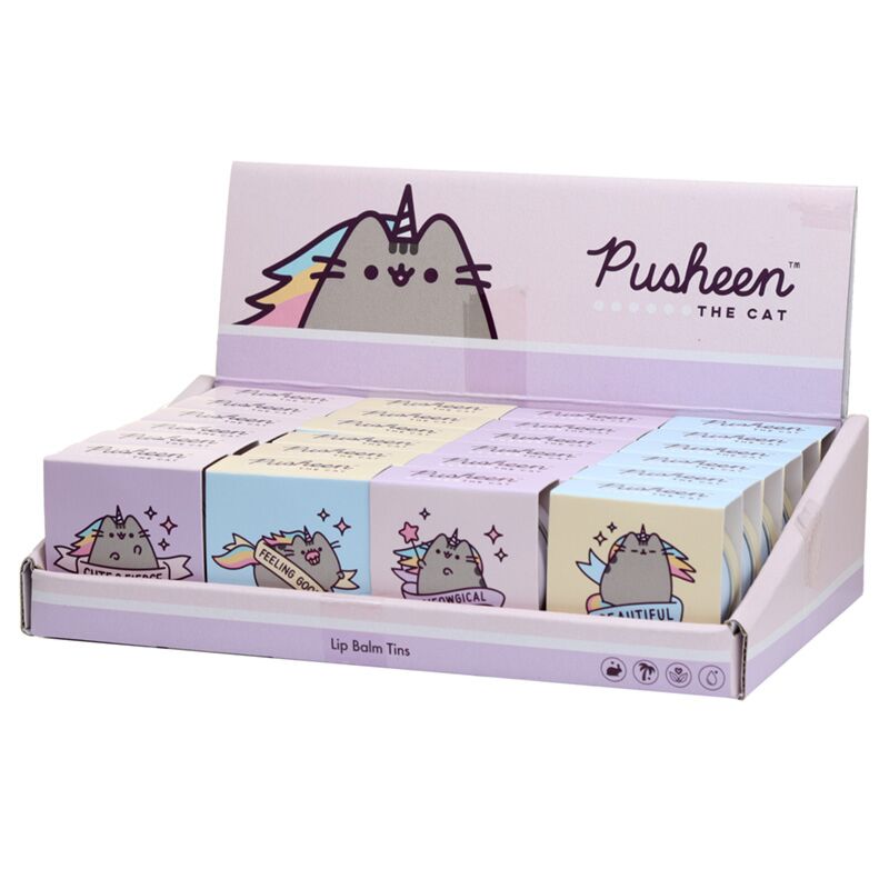 Pusheen Cat Pusheenicorn Lip Balm in a Tin